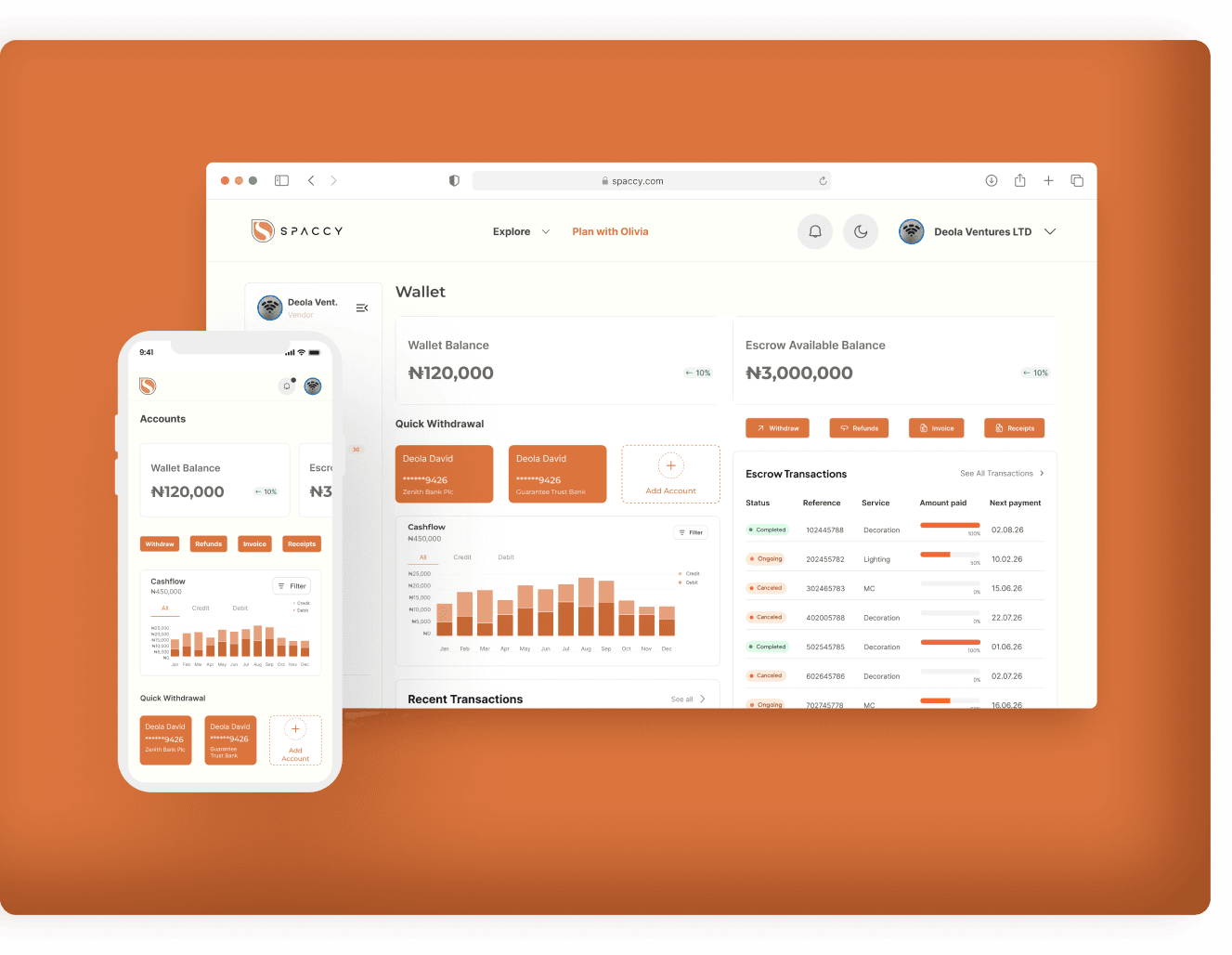 Spaccy Wallet